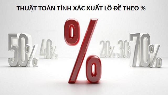 Thuật toán tính lô đề theo % chính xác